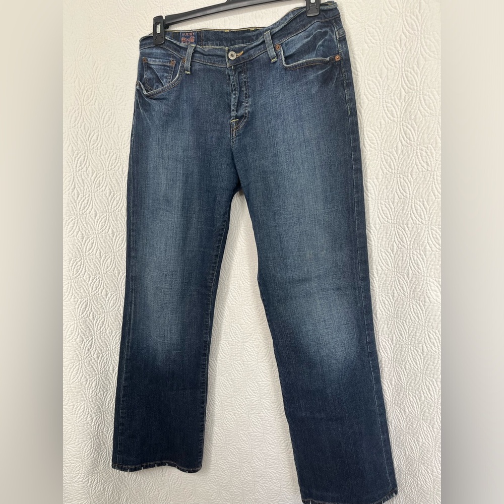 Lucky Brand Jeans Women's 14 Dark Wash Easy Rider EUC